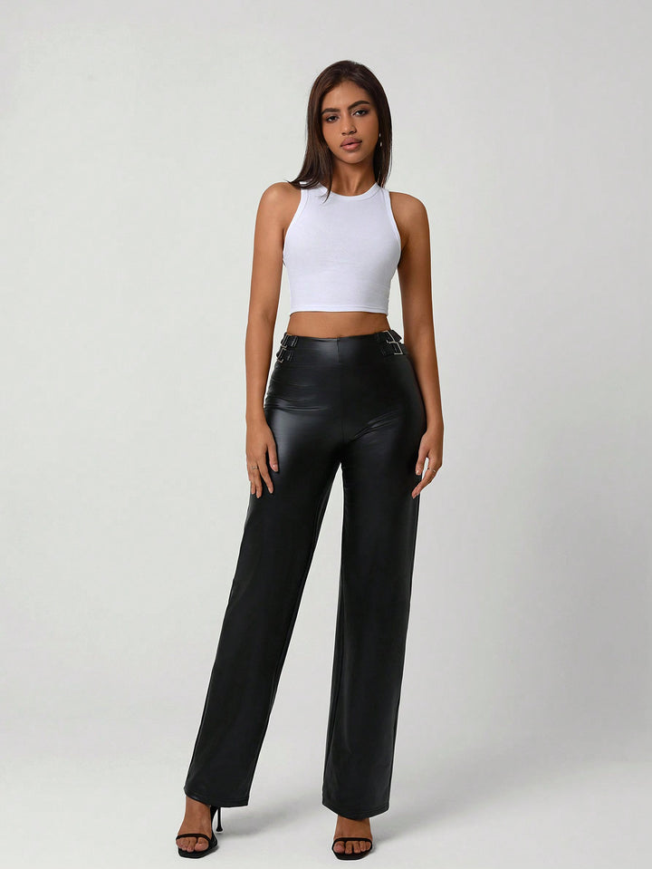 Pantalon SHEIN, negru