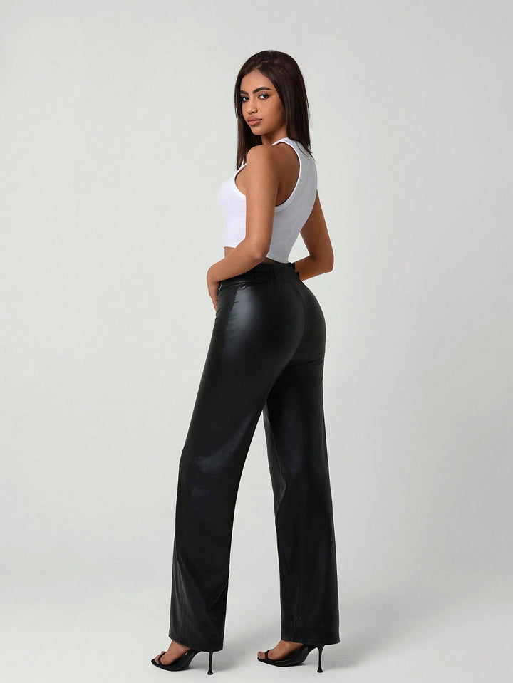 Pantalon SHEIN, negru