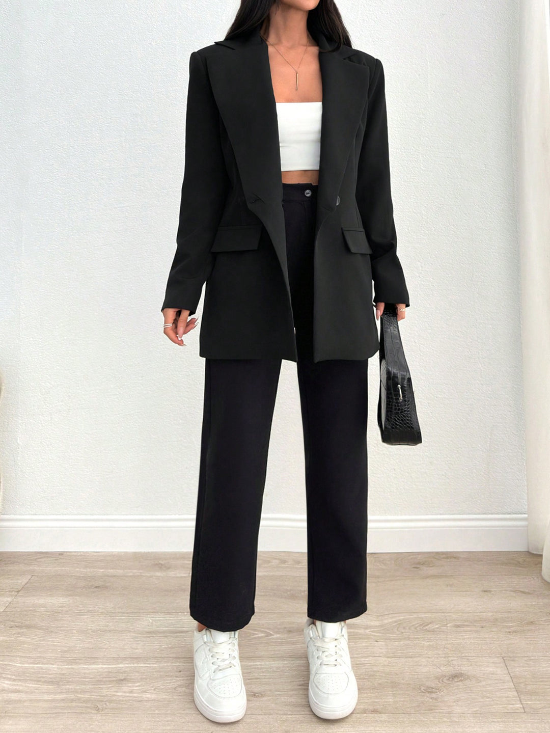 Costum SHEIN, negru
