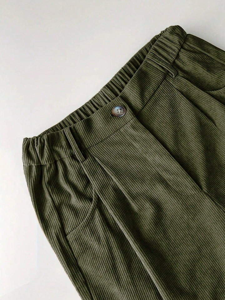 Pantaloni SHEIN, kaki