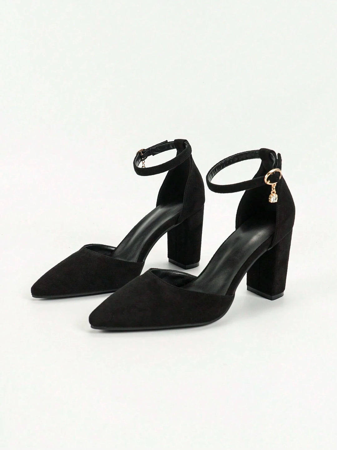 Pantofi cu toc SHEIN, negru