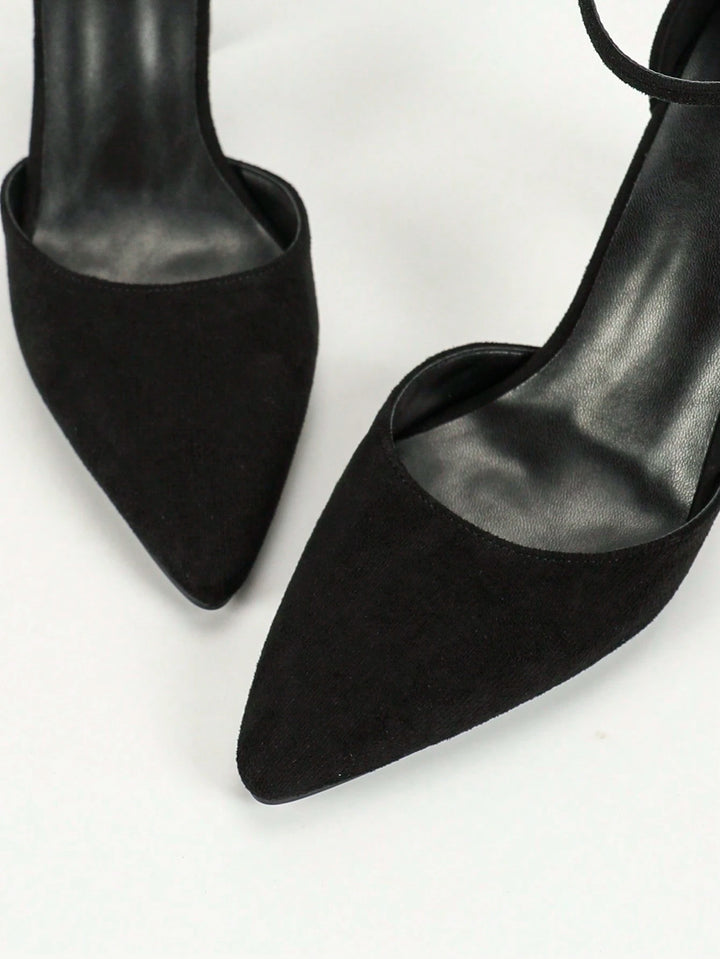 Pantofi cu toc SHEIN, negru