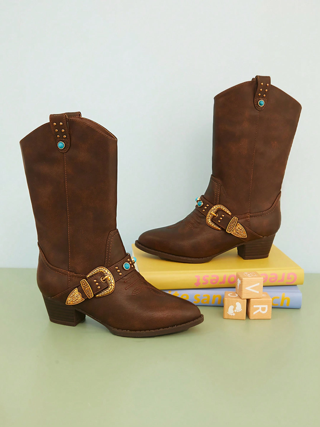 SHEIN Csizma, barna