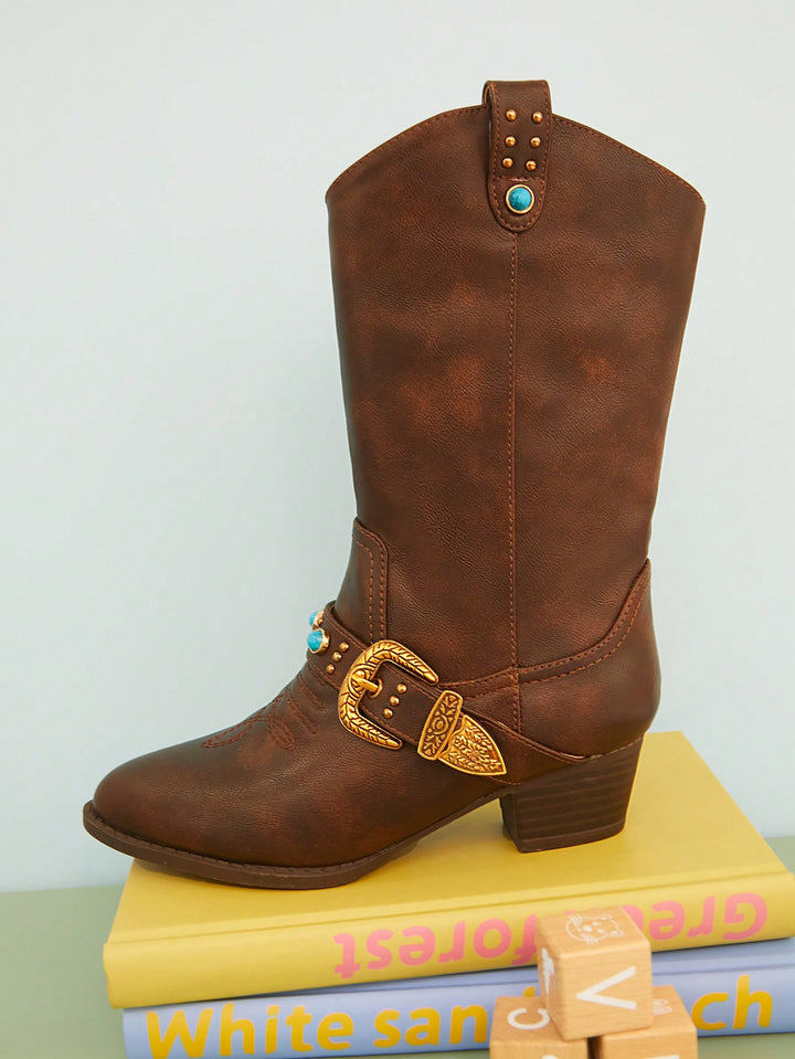 SHEIN Csizma, barna