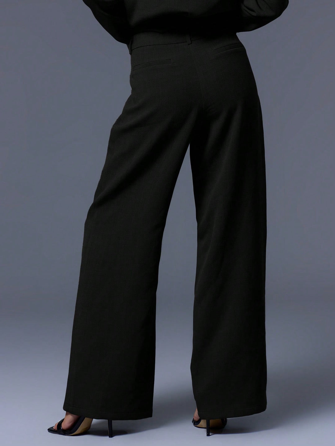 Pantalon SHEIN, negru