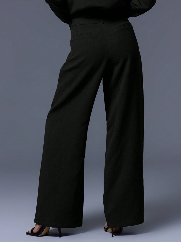 Pantalon SHEIN, negru