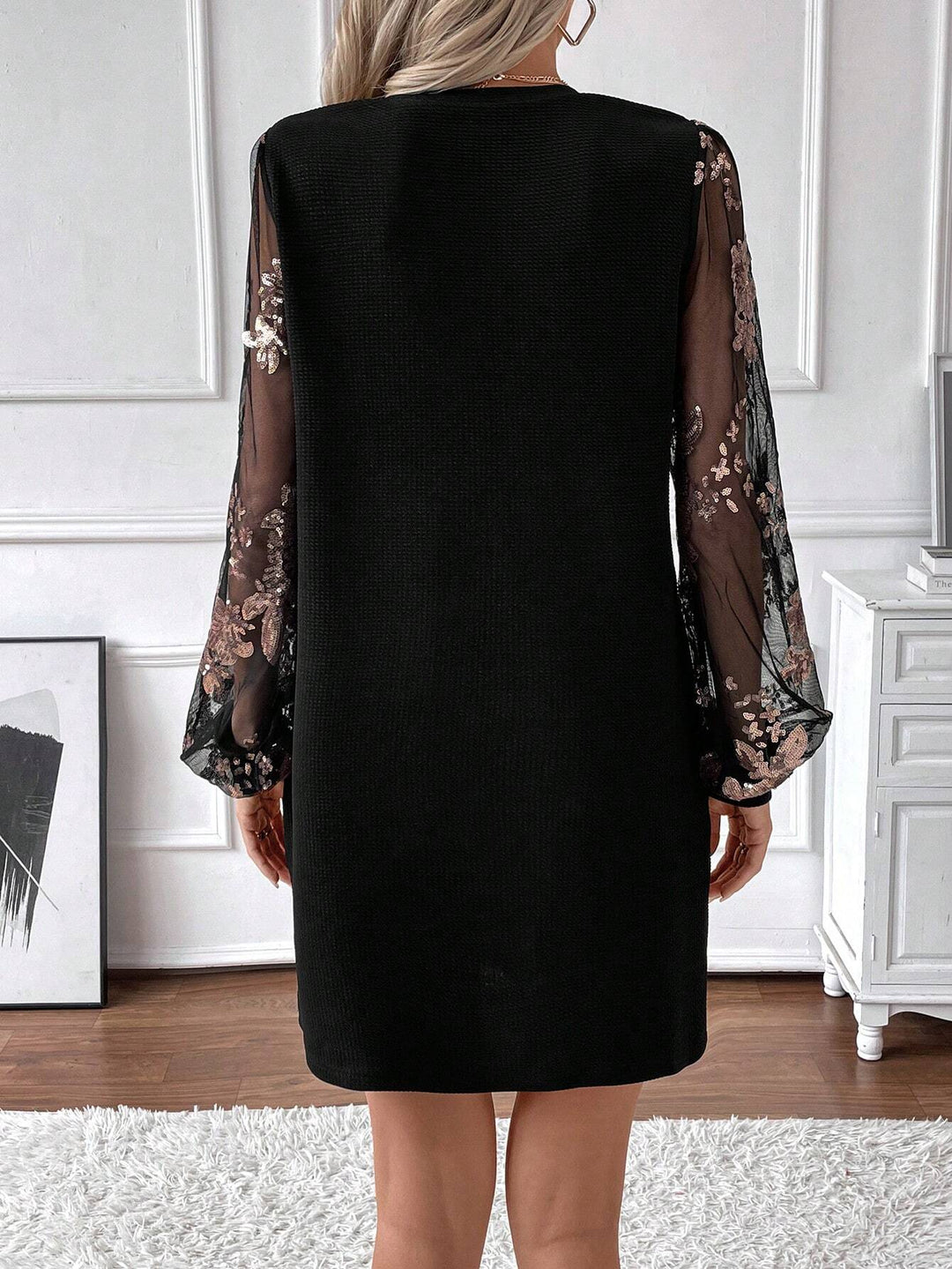 Rochie mini SHEIN, negru