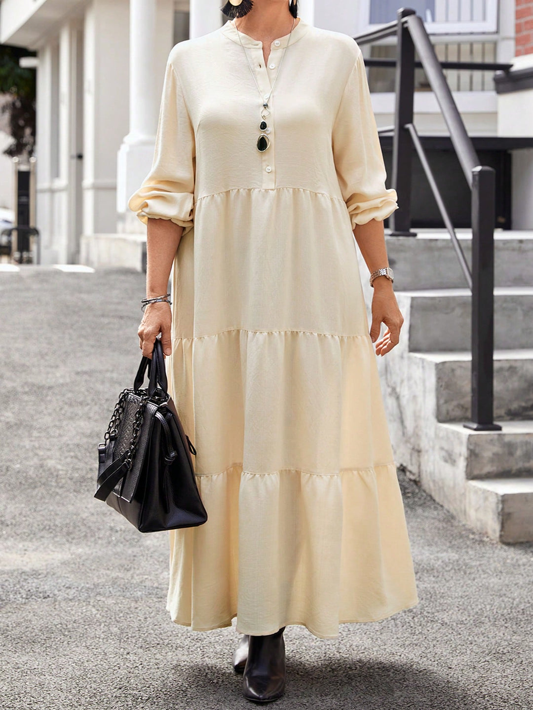 Rochie SHEIN, kaki
