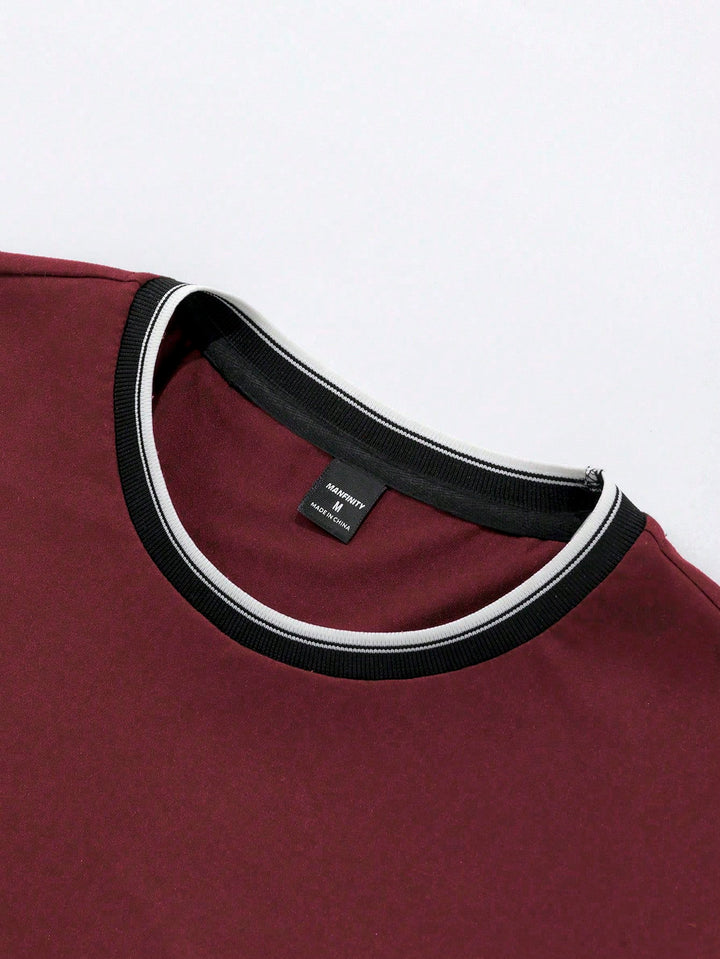 Tricou SHEIN, vișiniu