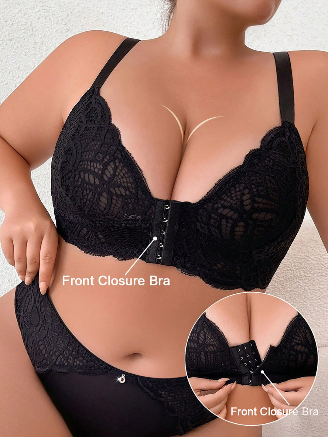 Sutien SHEIN, negru