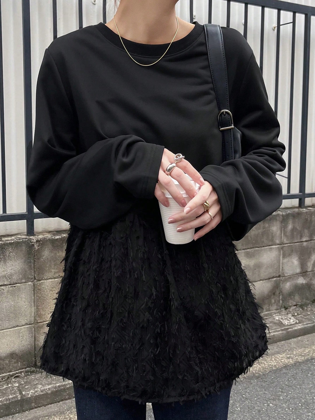 Bluză SHEIN, negru
