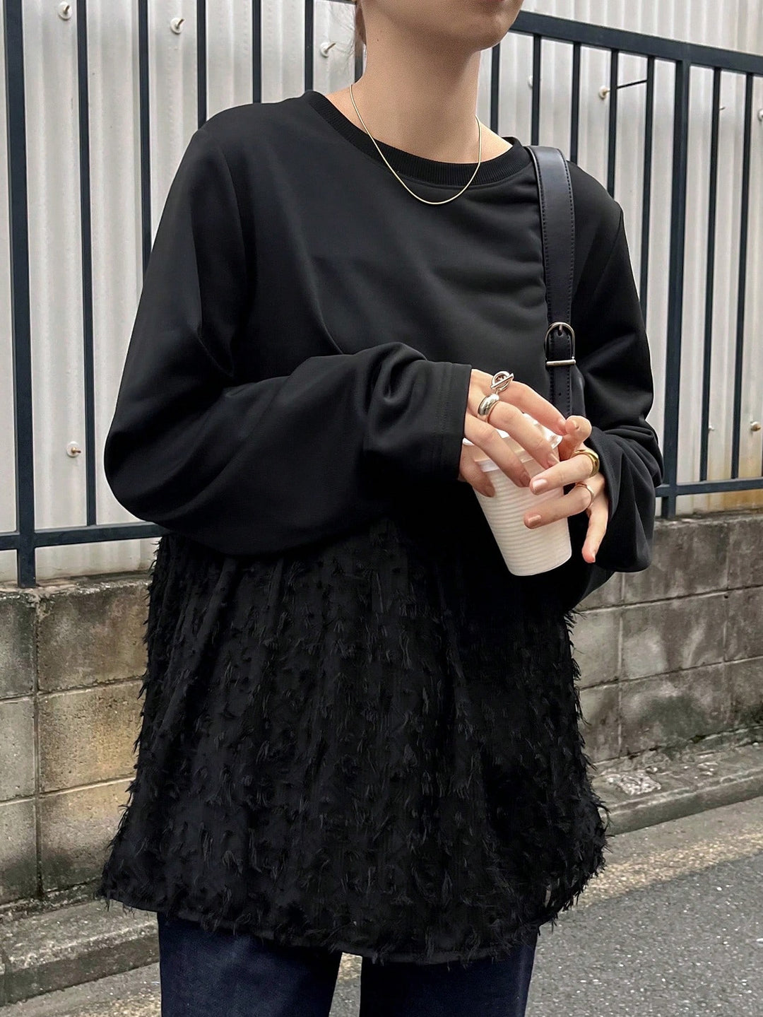 Bluză SHEIN, negru