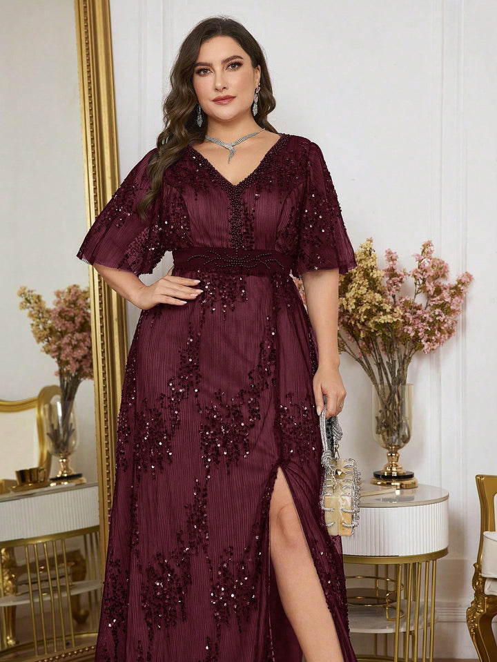 Rochie SHEIN, vișiniu