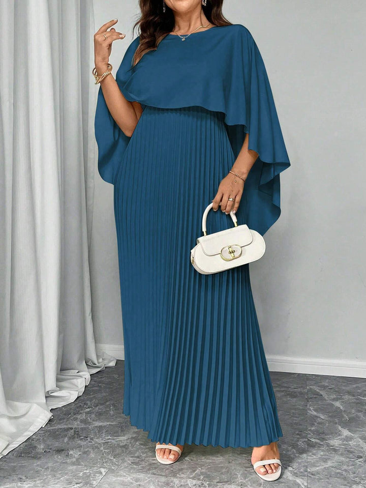 SHEIN maxi ruha, kék