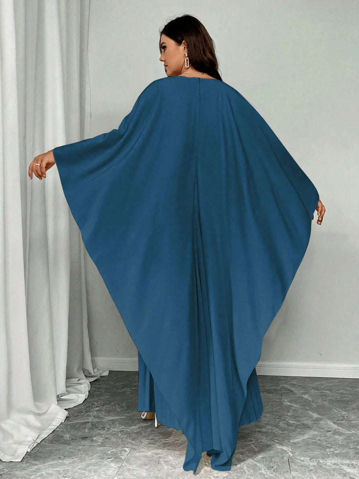 SHEIN maxi ruha, kék