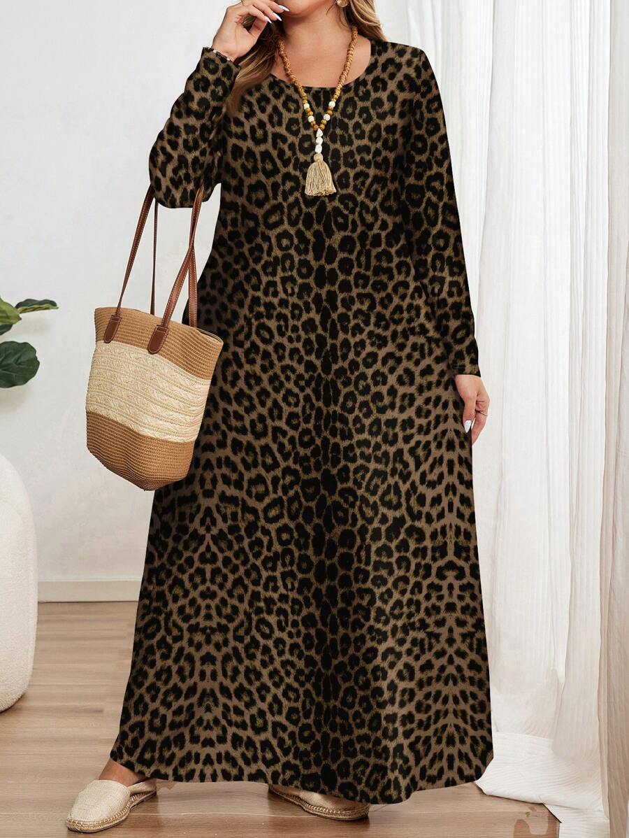Rochie maxi SHEIN, mix culori