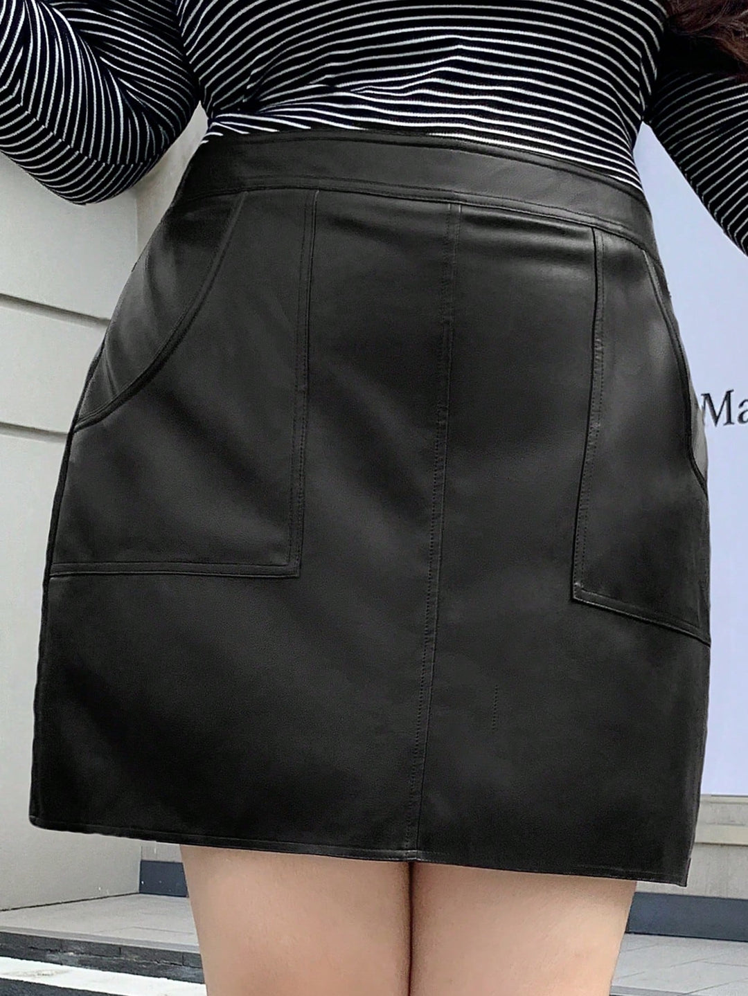 Fustă maxi SHEIN, negru