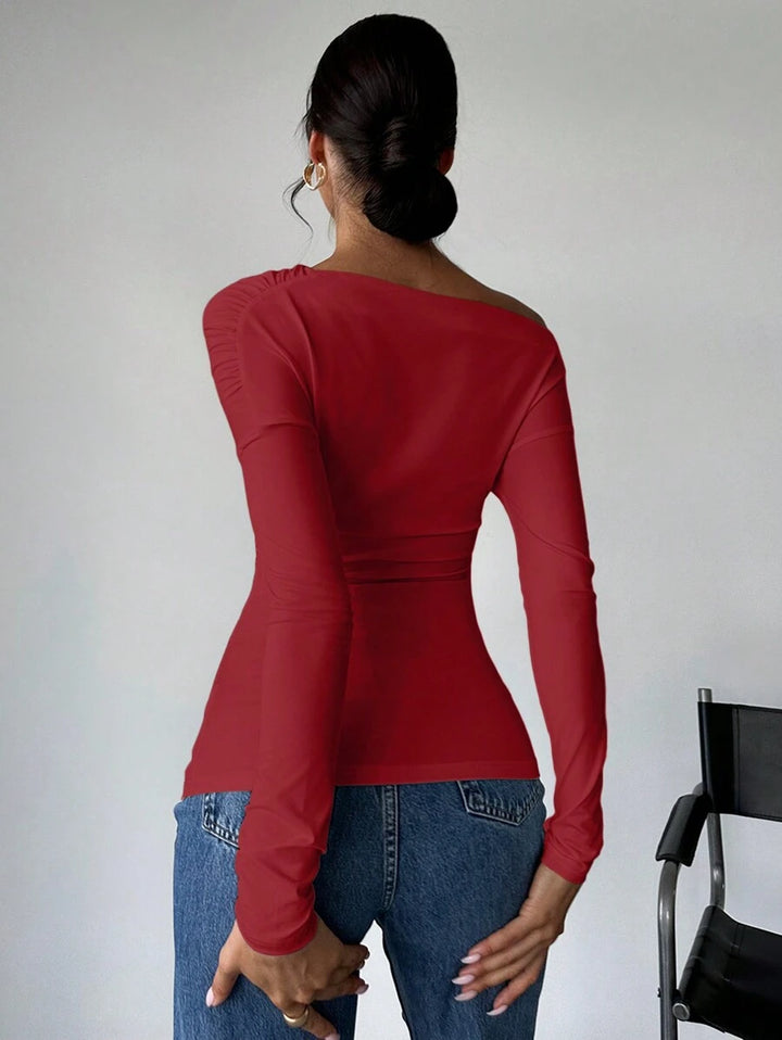 SHEIN blúz, piros