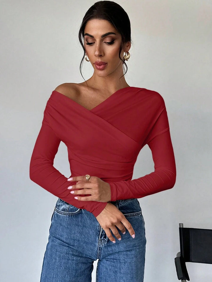 SHEIN blúz, piros