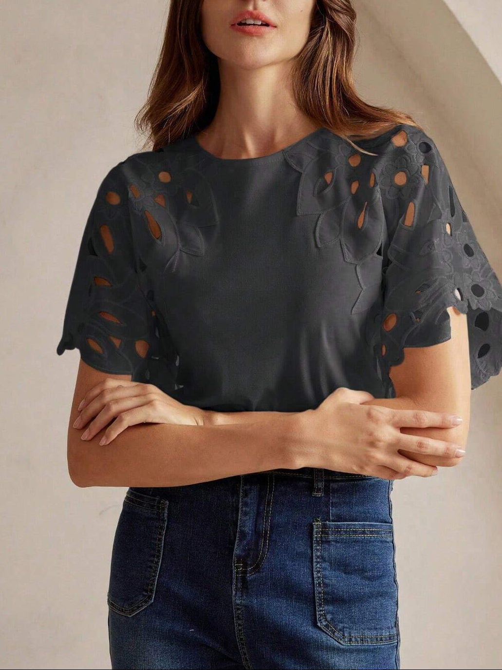 Tricou Shein, gri