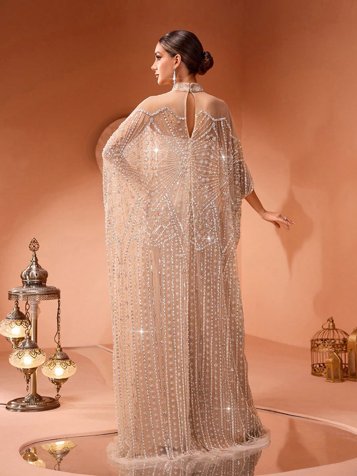 Rochie de ocazie SHEIN, crem
