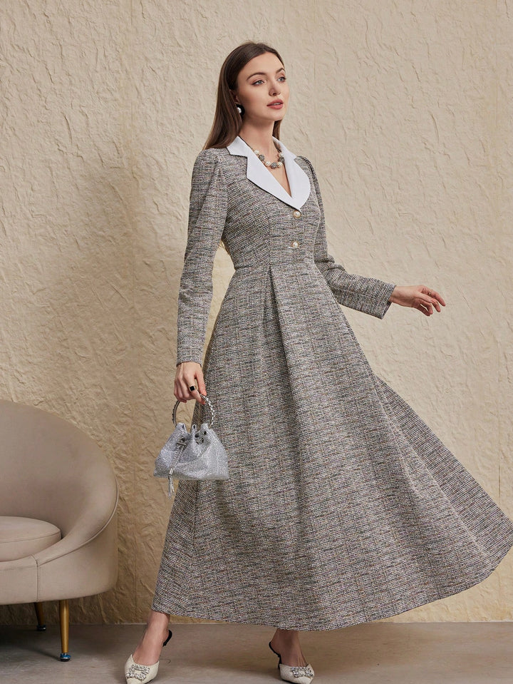 Rochie maxi SHEIN, mix culori