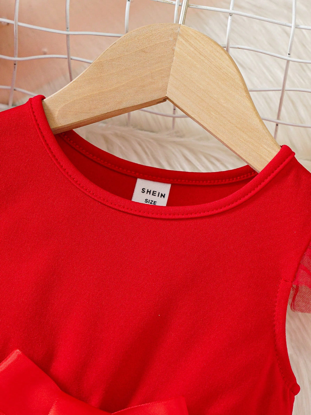 SHEIN dress, red