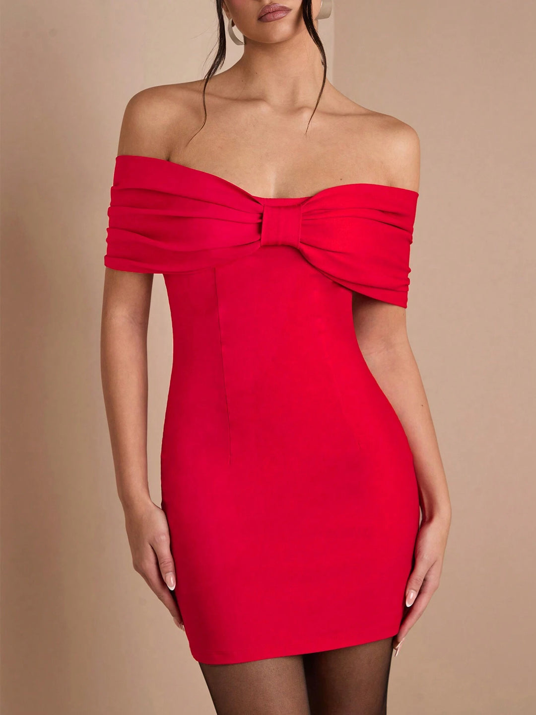 SHEIN mini ruha, piros