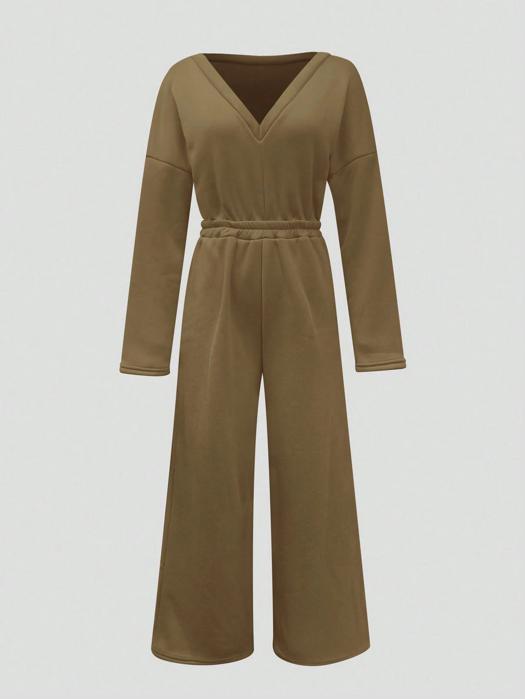 SHEIN hosszú overall, barna