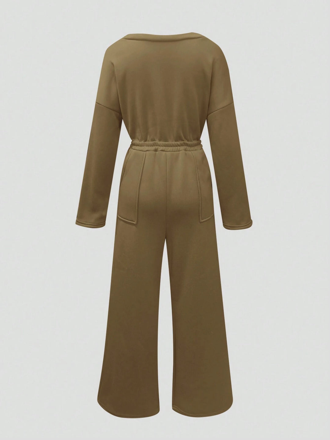 SHEIN hosszú overall, barna