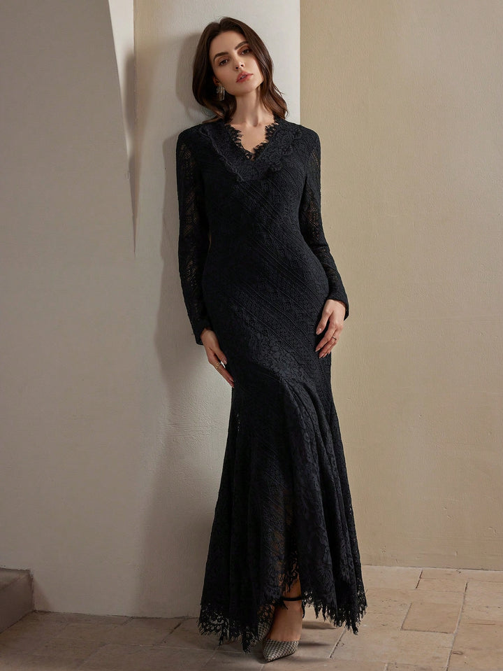 Rochie maxi SHEIN, negru