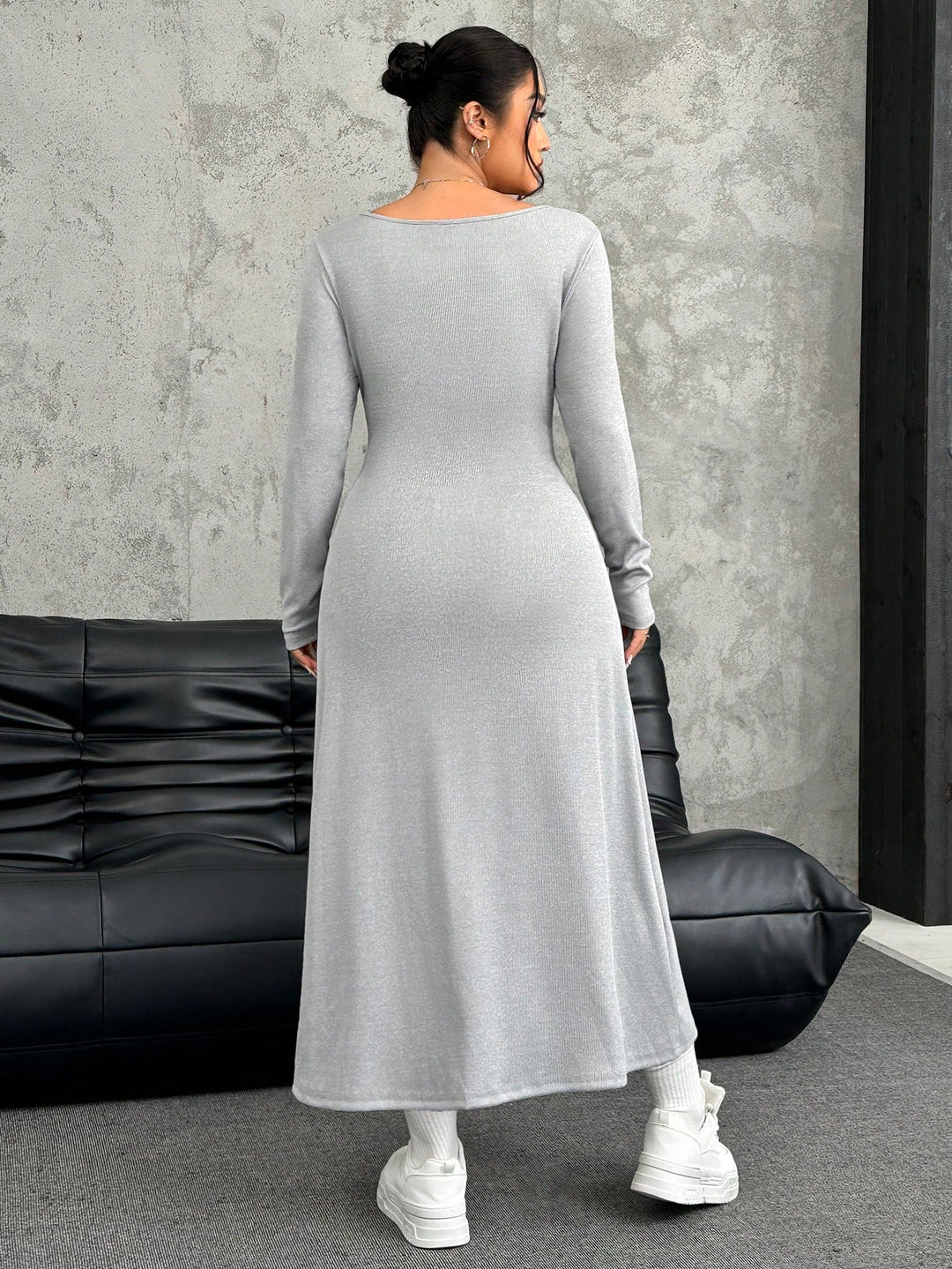 Rochie SHEIN, gri
