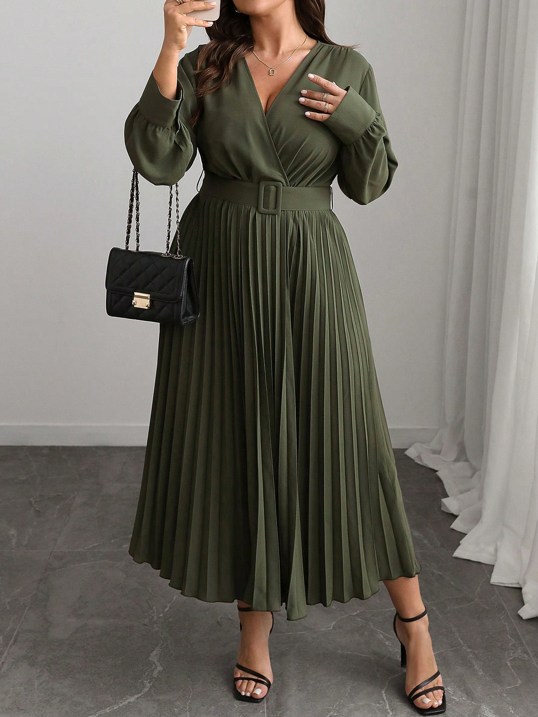 Rochie SHEIN, verde