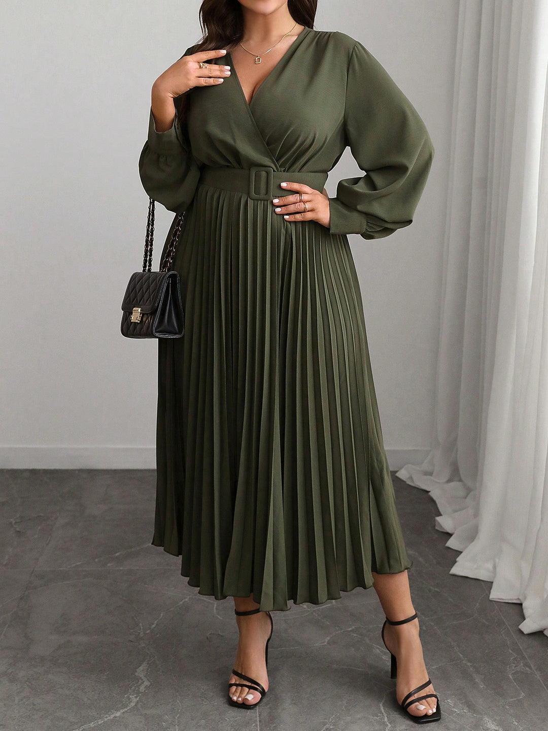 Rochie SHEIN, verde