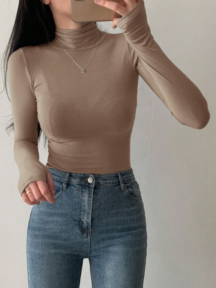 Tricou SHEIN, kaki