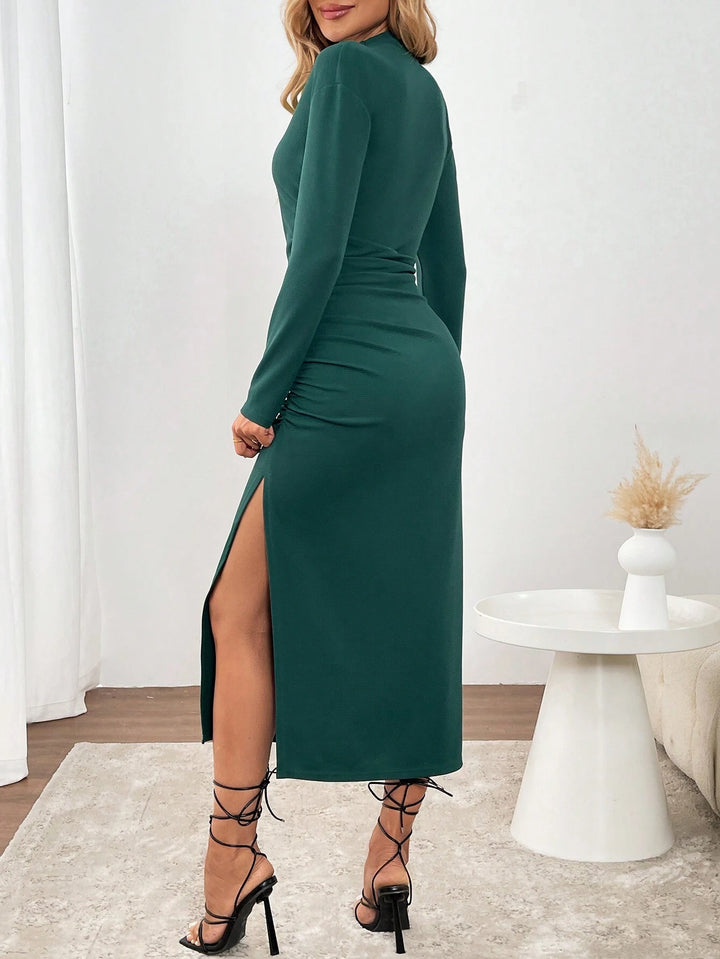 Rochie midi Shein, verde