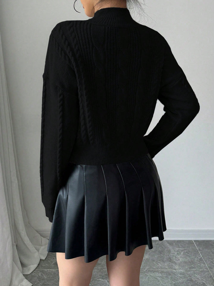 Pulover SHEIN, negru