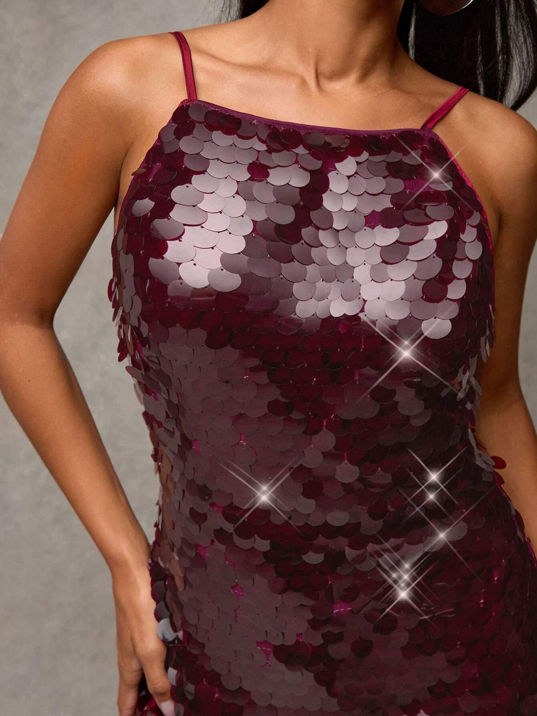 Rochie mini Shein, vișiniu