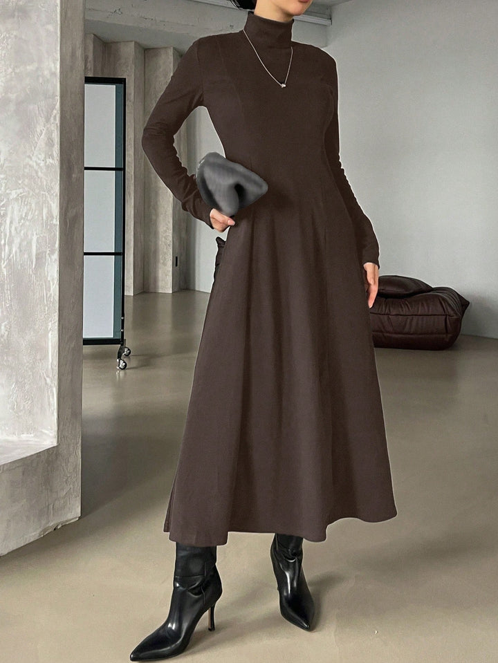 Rochie maxi SHEIN, maro