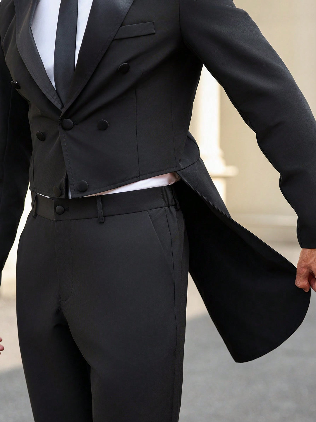 Costum SHEIN, negru