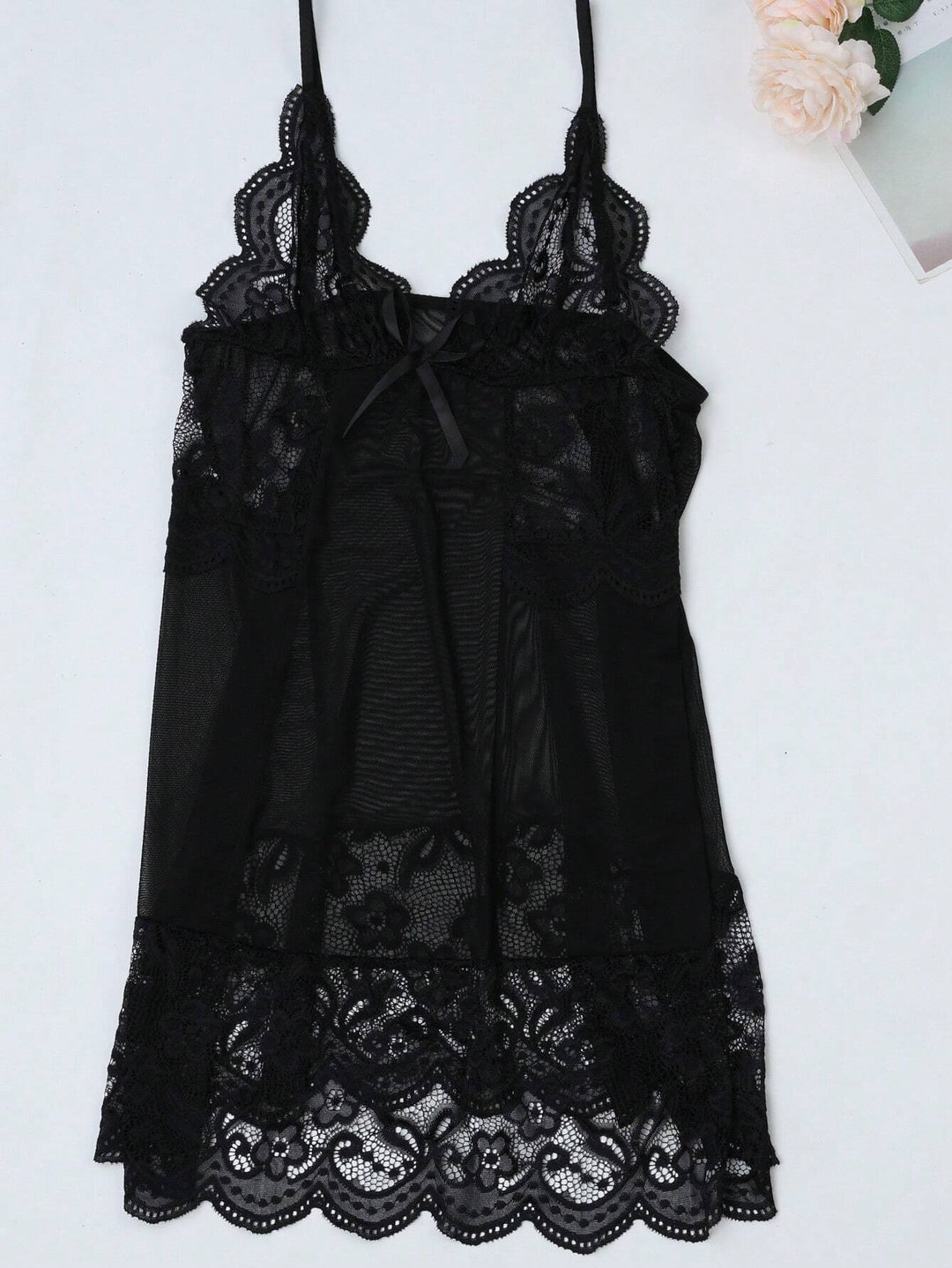 Rochie de noapte SHEIN, negru