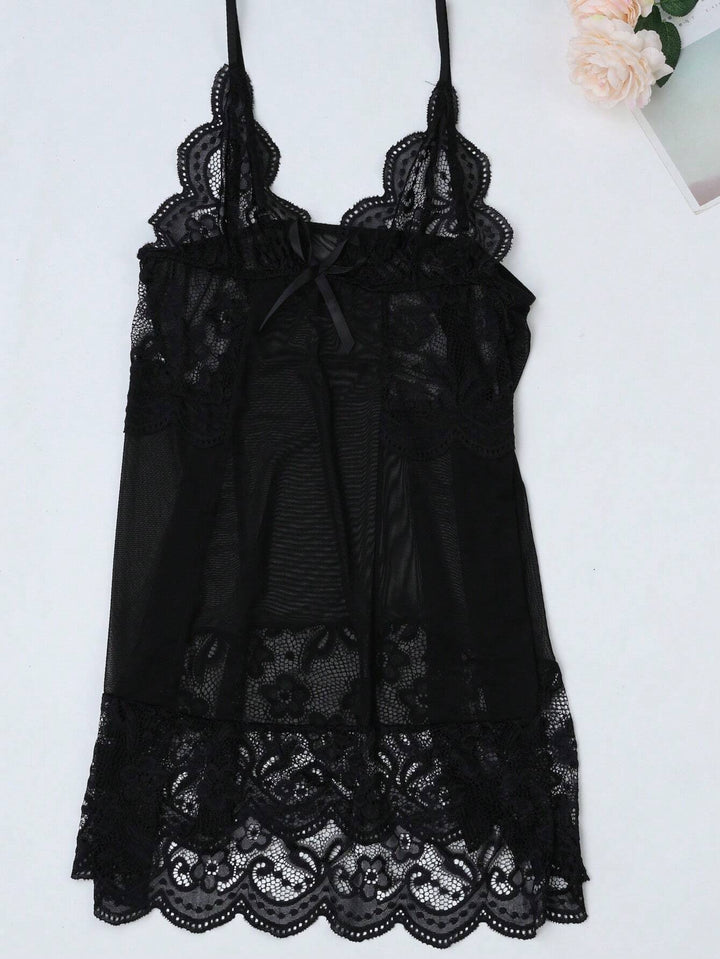Rochie de noapte SHEIN, negru