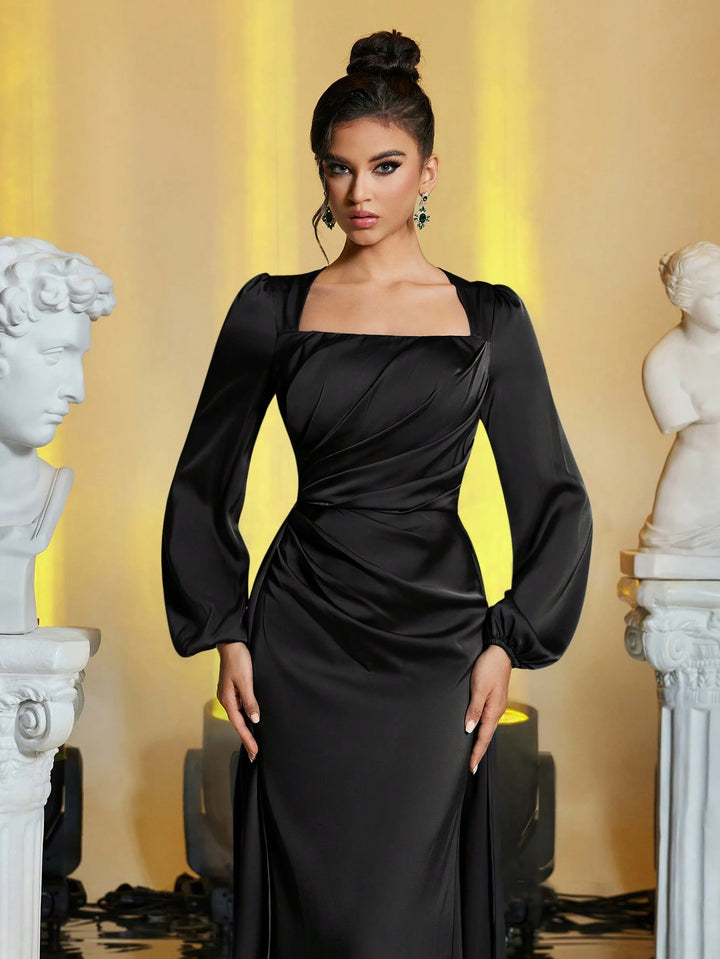 Rochie de ocazie SHEIN, negru