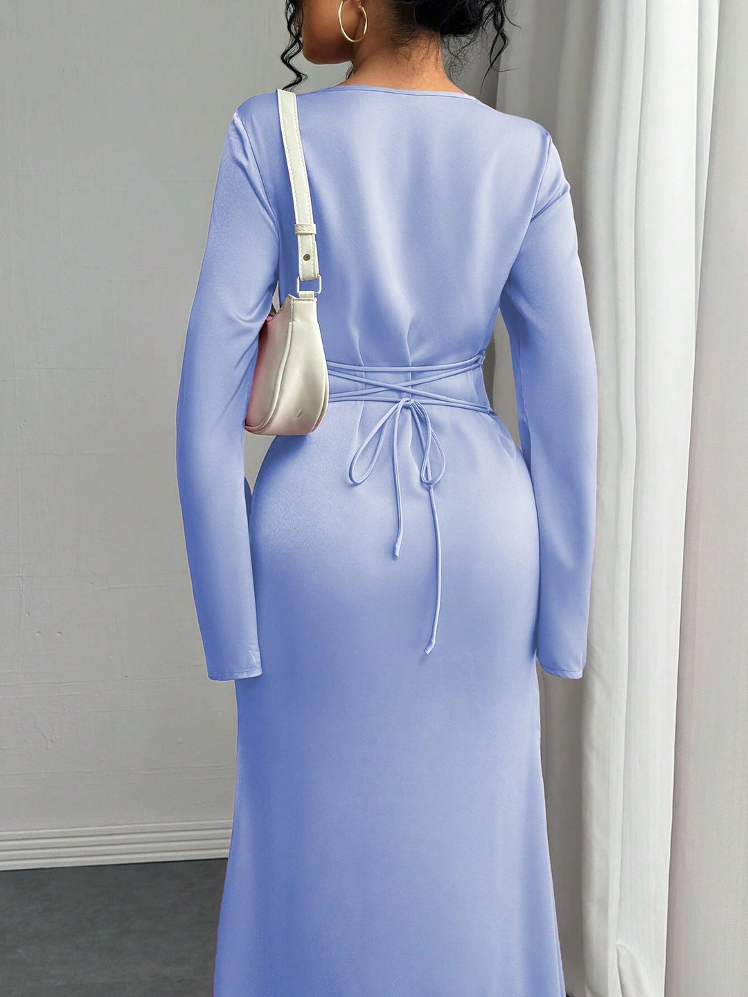 Rochie maxi SHEIN, albastru