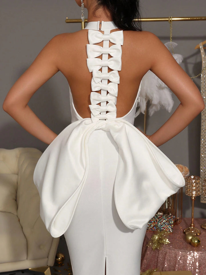 Rochie maxi SHEIN, alb