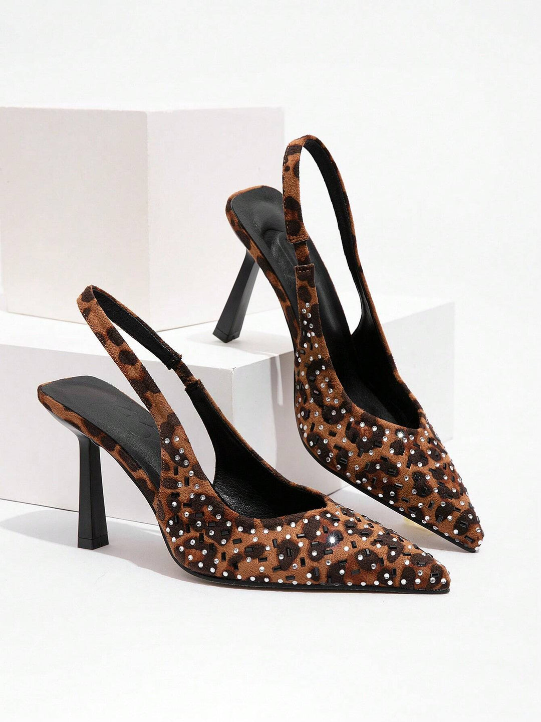 Pantofi cu toc SHEIN, mix culori