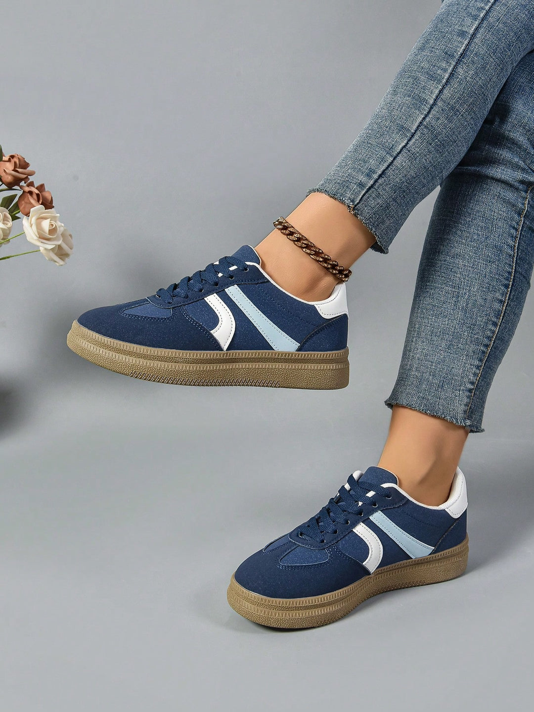 Pantofi sport SHEIN, albastru