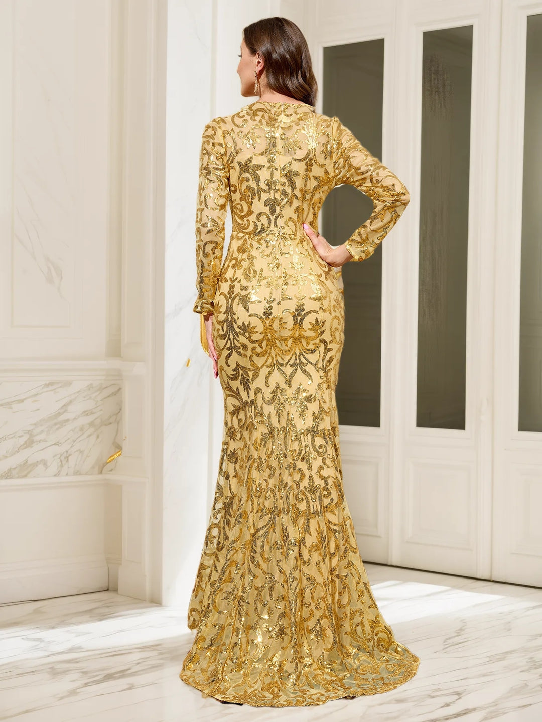 Rochie SHEIN, auriu