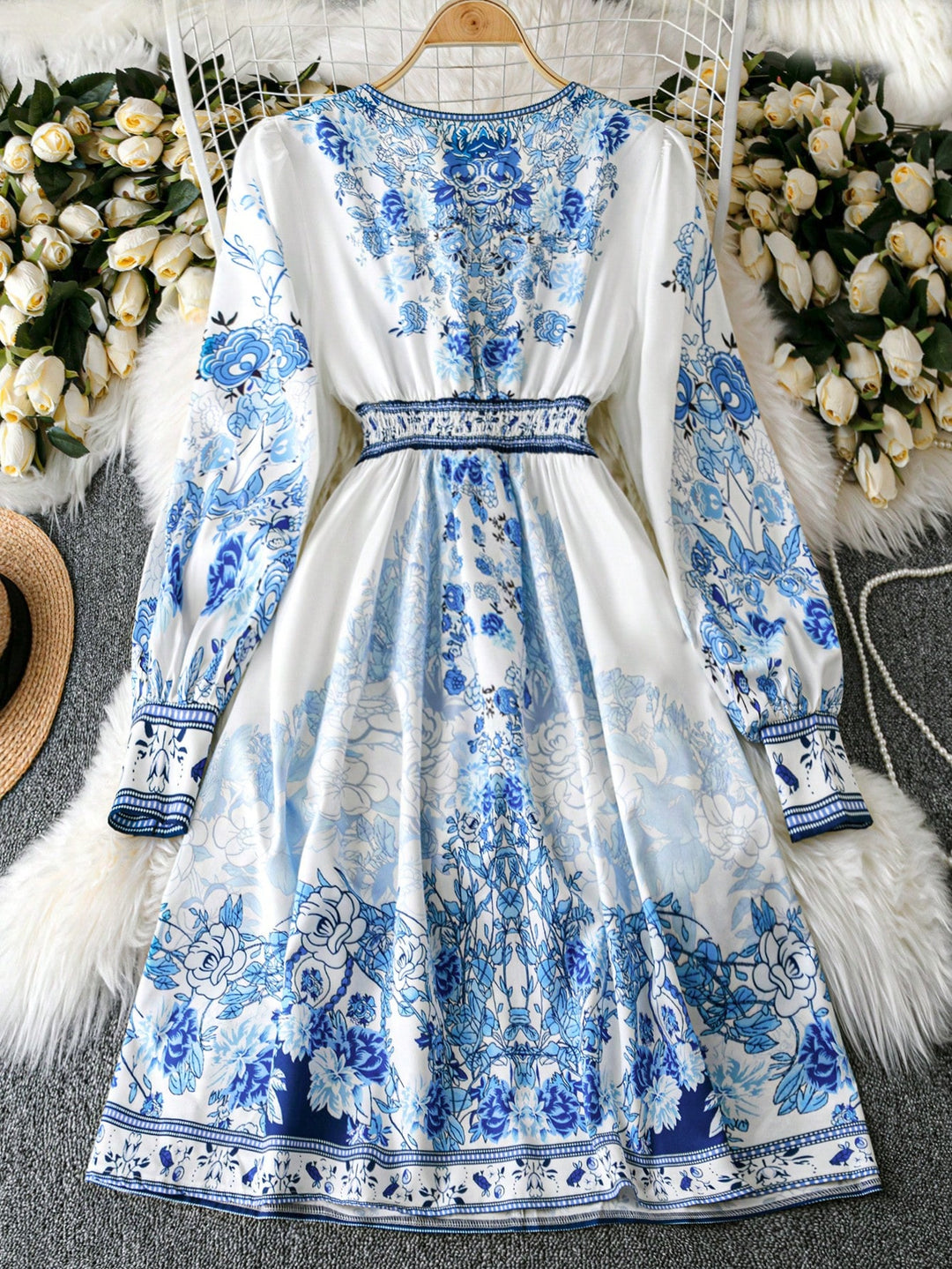 Rochie maxi SHEIN , mix culori