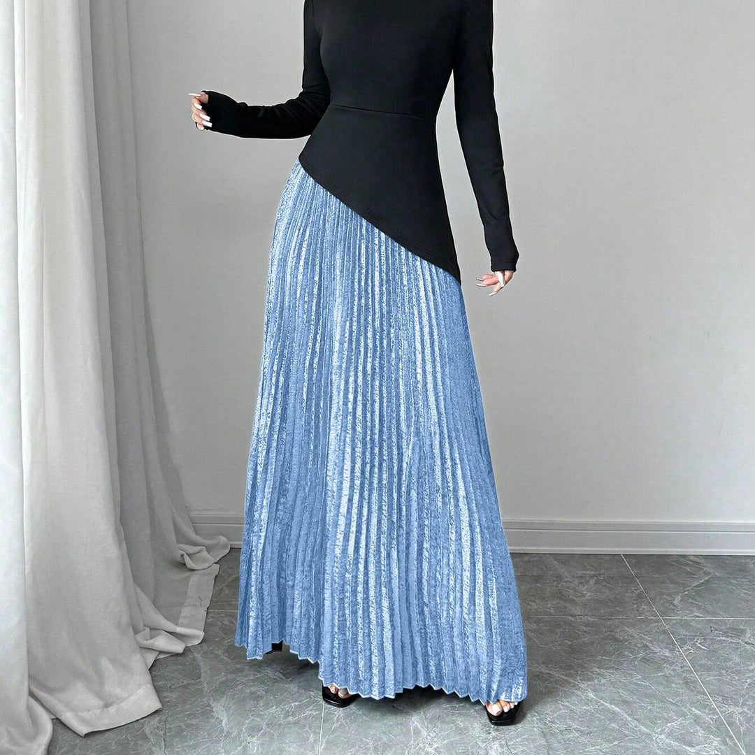 SHEIN maxi ruha, kék